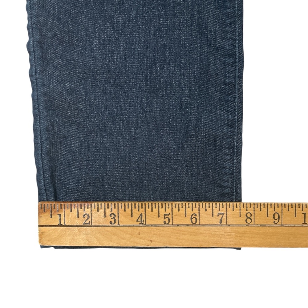 NYDJ jeans size 6. Straight leg, Dark wash, gently used - Picture 8 of 9
